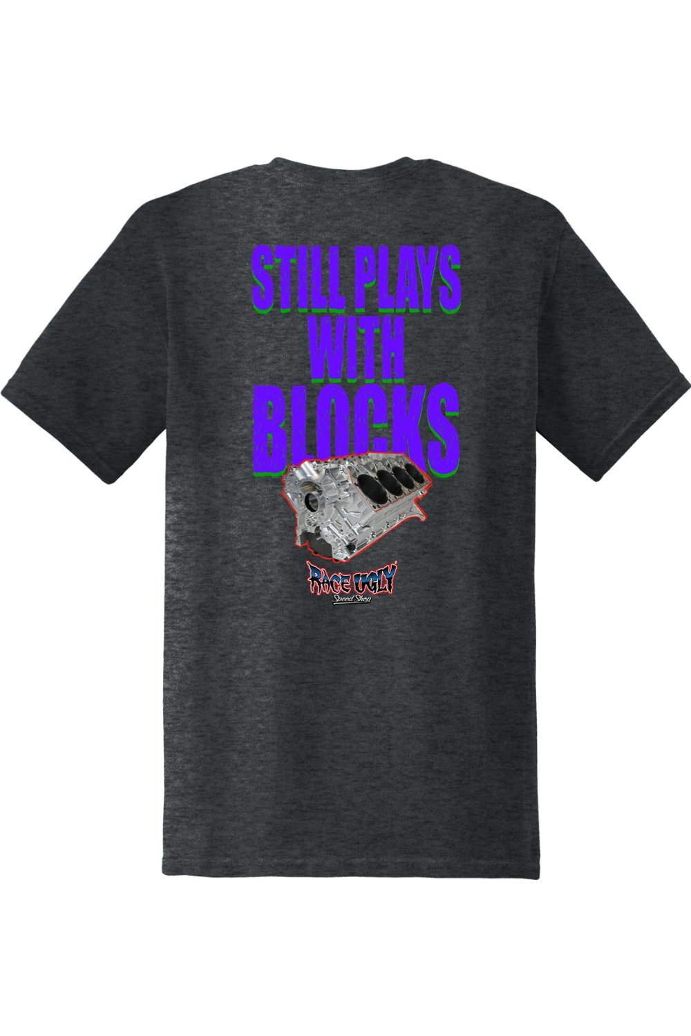 Gildan Softstyle T-Shirt "RU BLOCKS" (PURPLE)