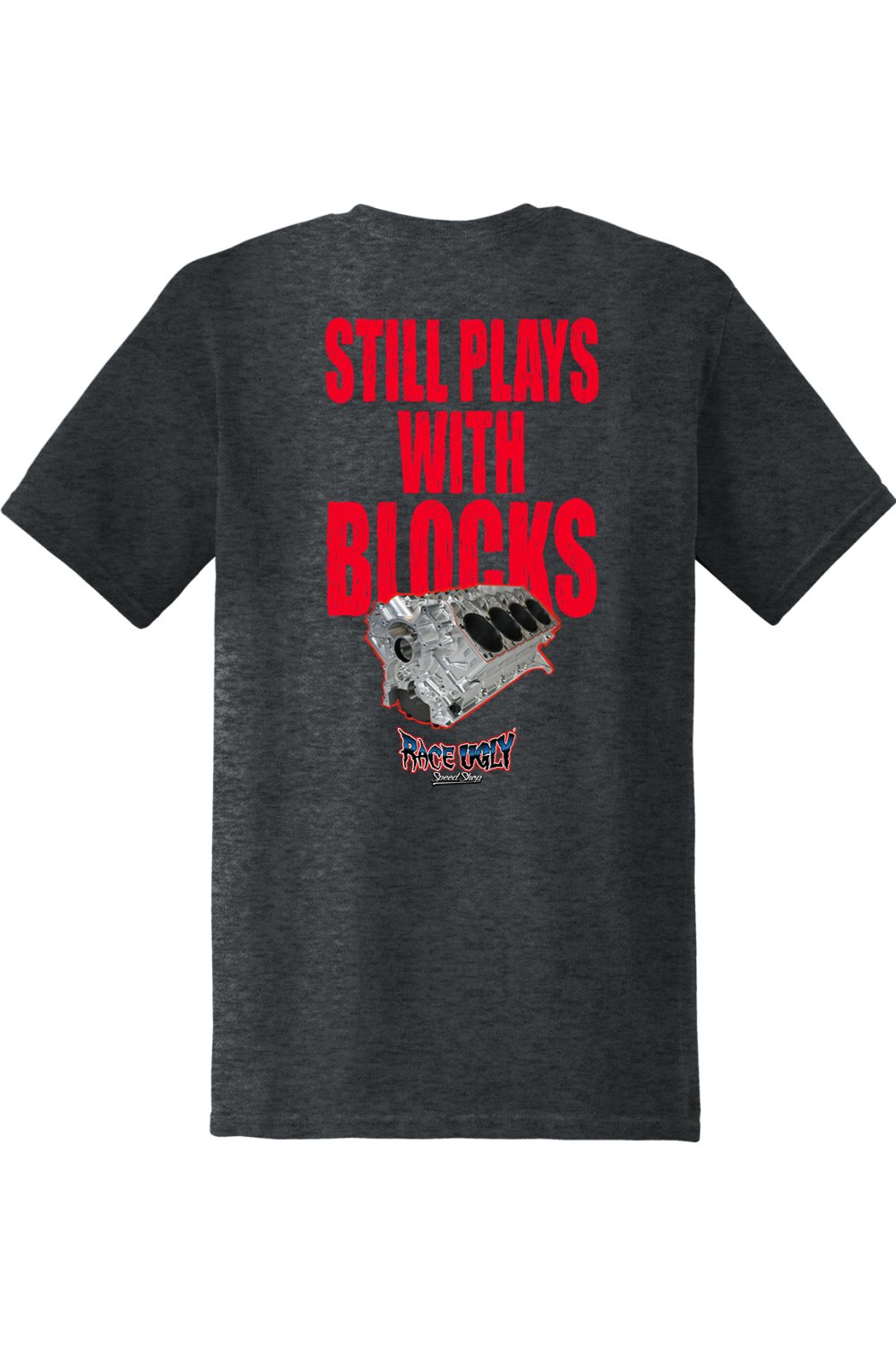 Gildan Softstyle T-Shirt "RU BLOCKS" (RED)