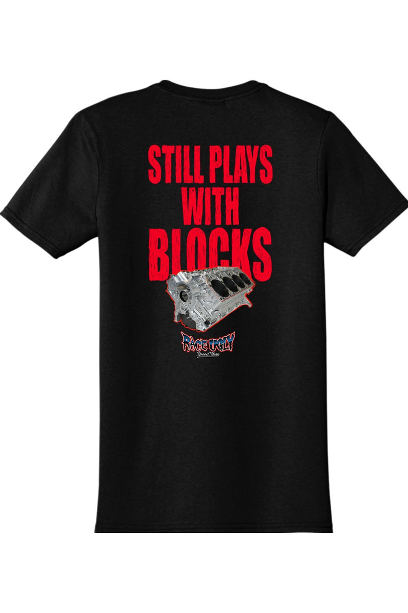 Gildan Softstyle T-Shirt "RU BLOCKS" (RED)