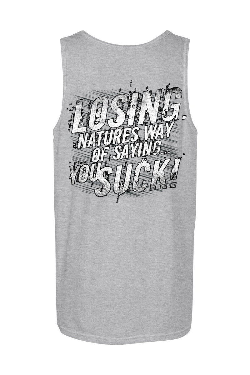 Gildan Softstyle Tank Top "RU LOSING"