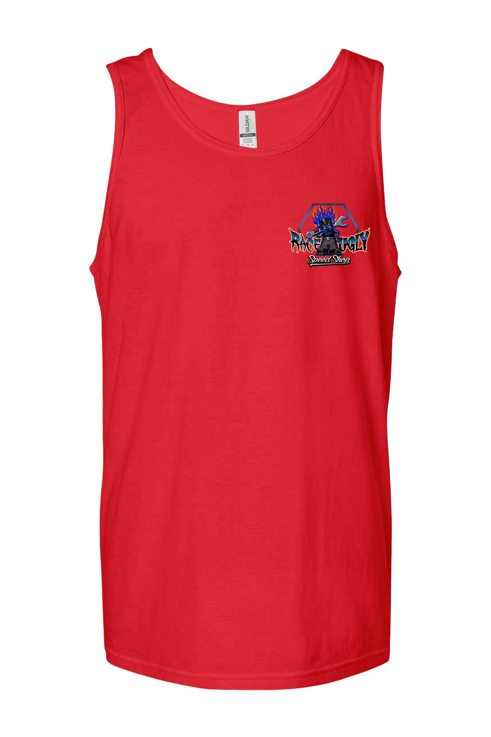 Gildan Softstyle Tank Top "RU TEETH" (BLACK)