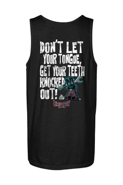 Gildan Softstyle Tank Top "RU TEETH" (WHITE)