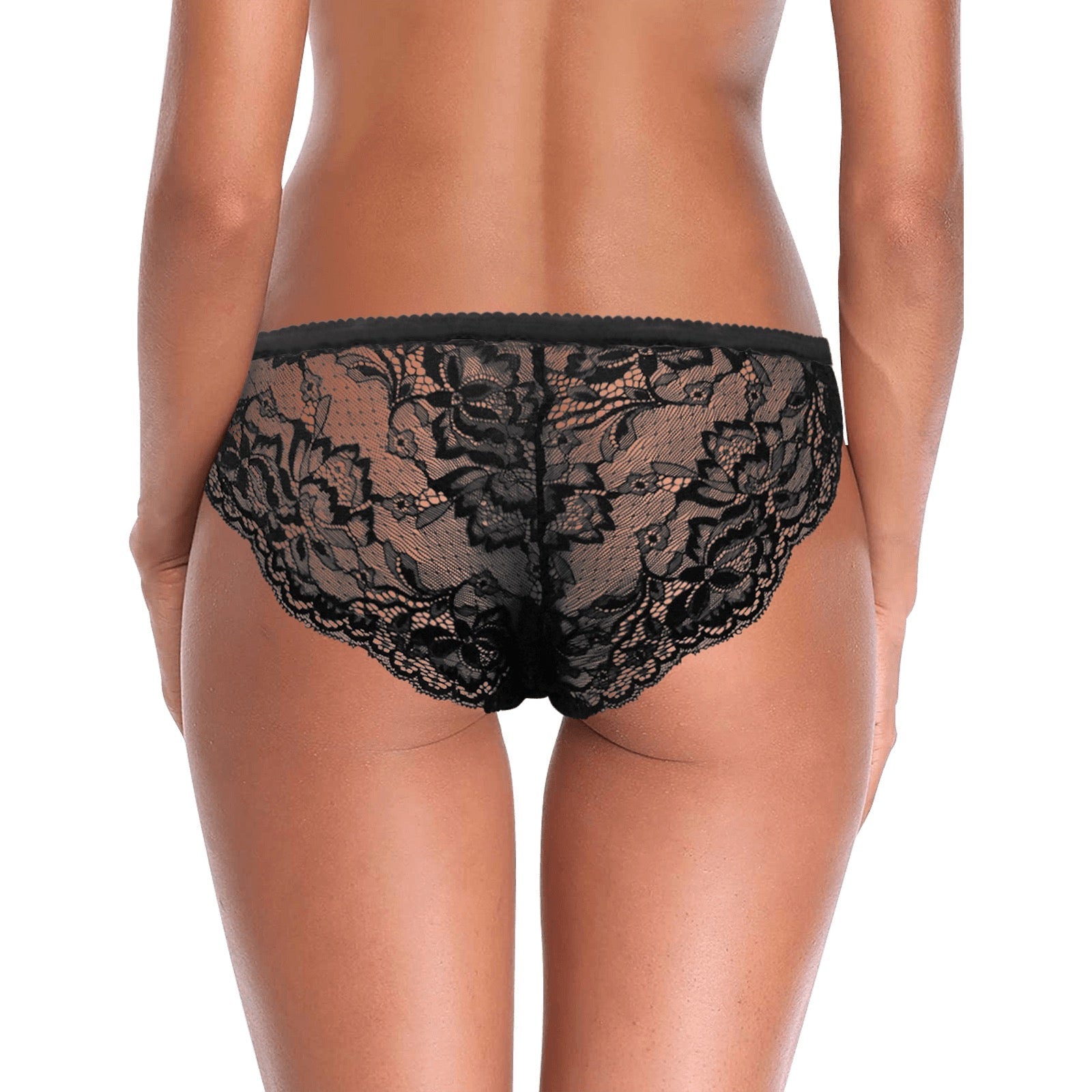 HOH-TerribleIdea-lace panty Women's Lace Underwear(ModelL41)