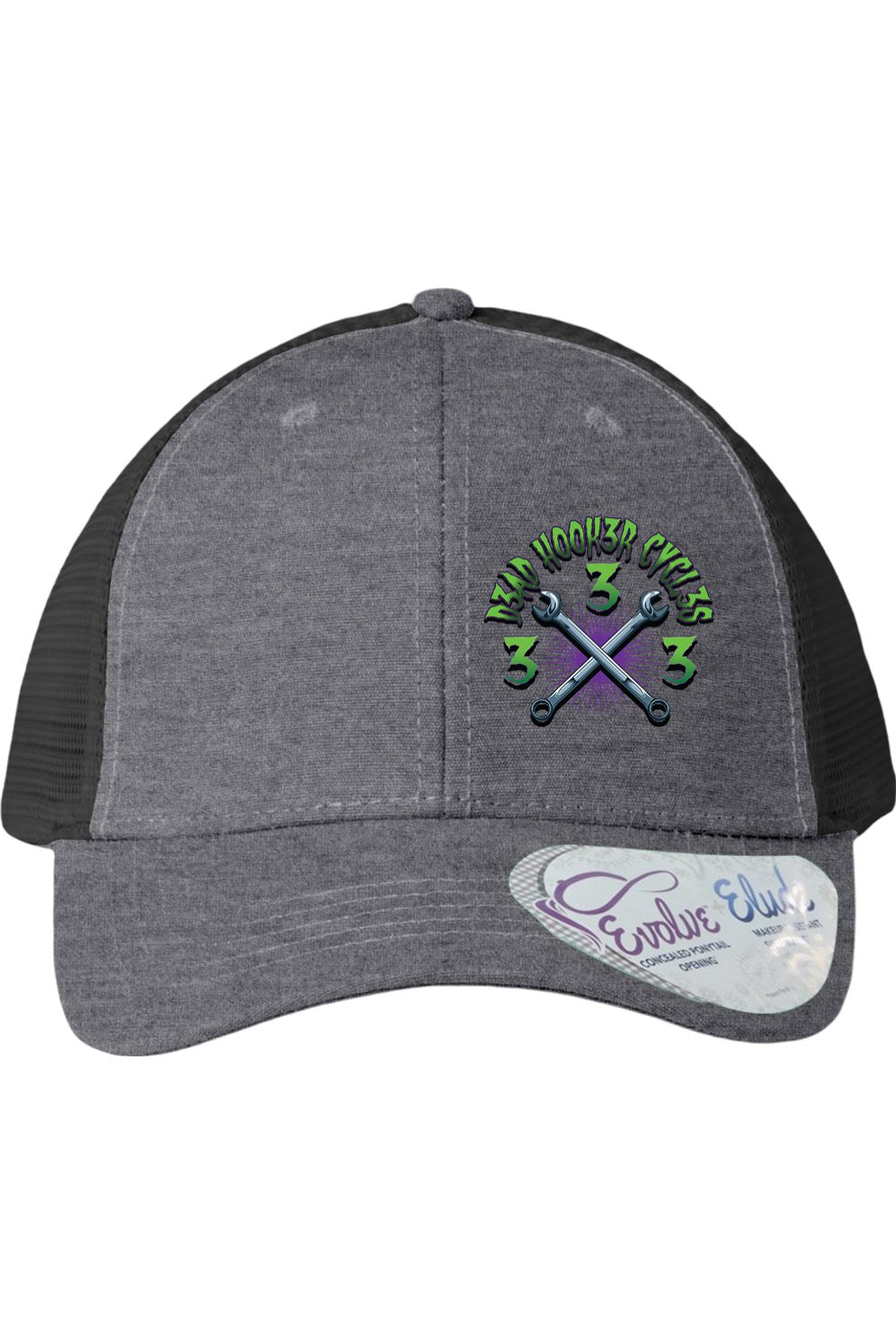 Infinity Her Women's Modern Trucker Cap "DHC 333 GREEN"
