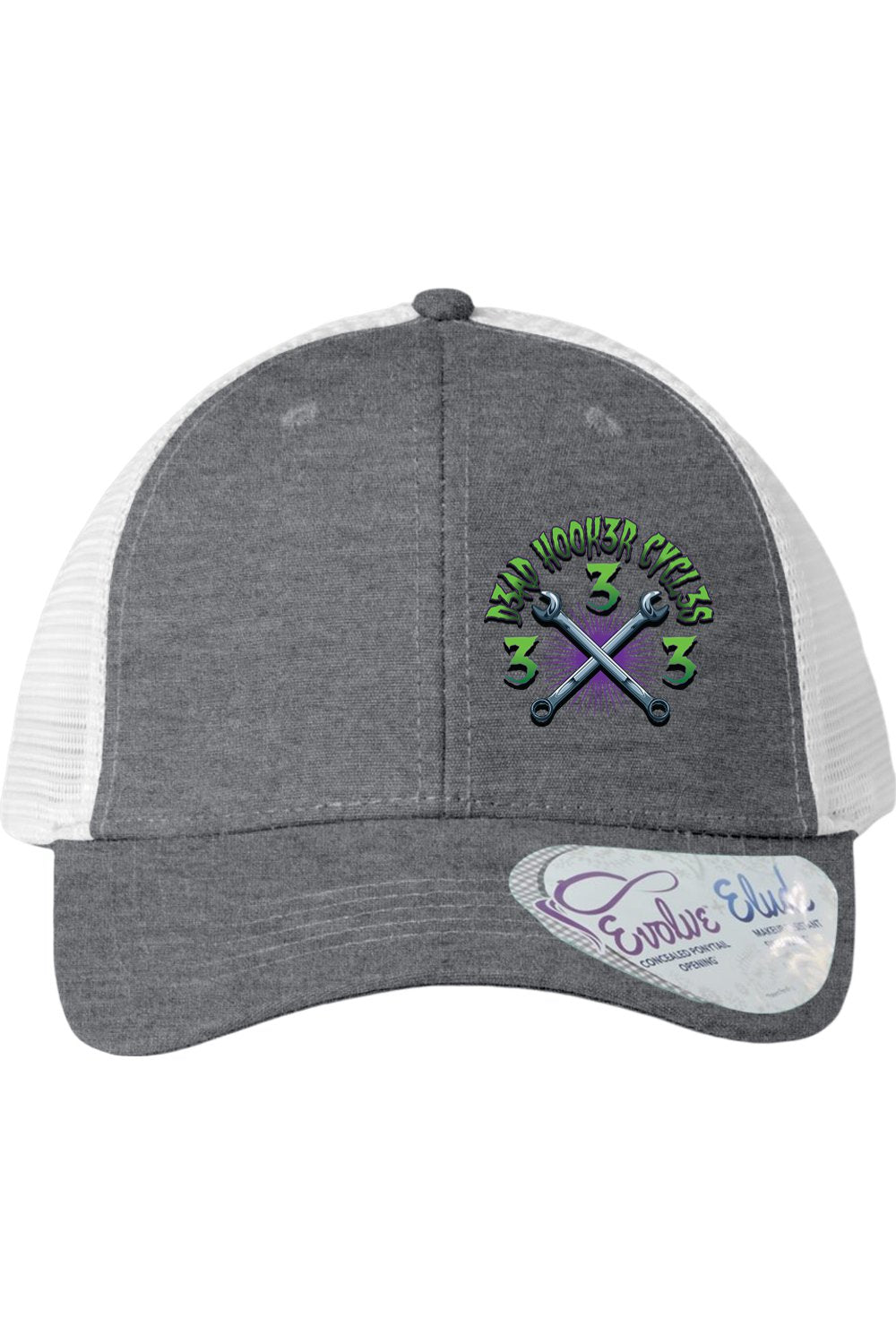 Infinity Her Women's Modern Trucker Cap "DHC 333 GREEN"