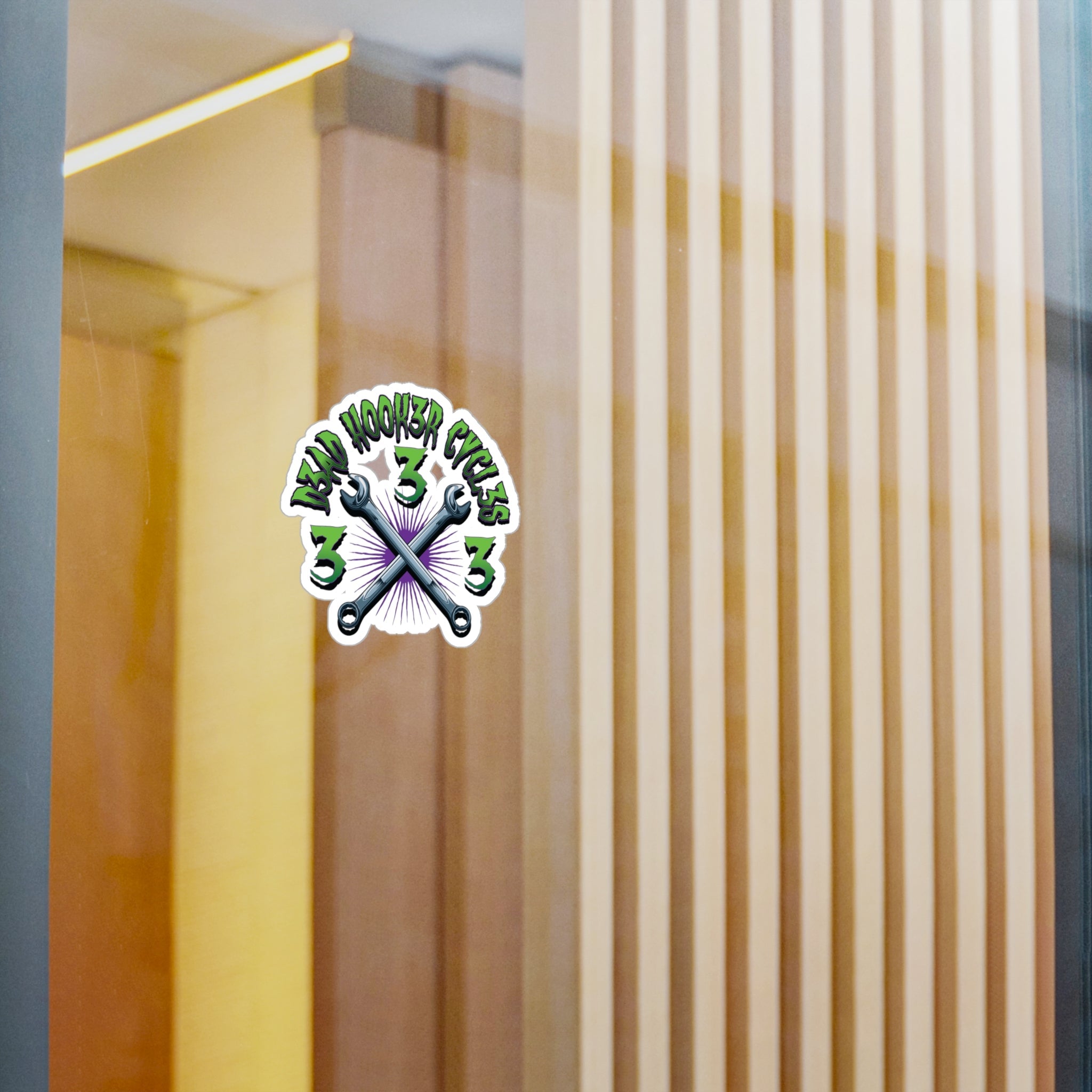 Kiss-Cut Vinyl Decals "DHC GREEN"