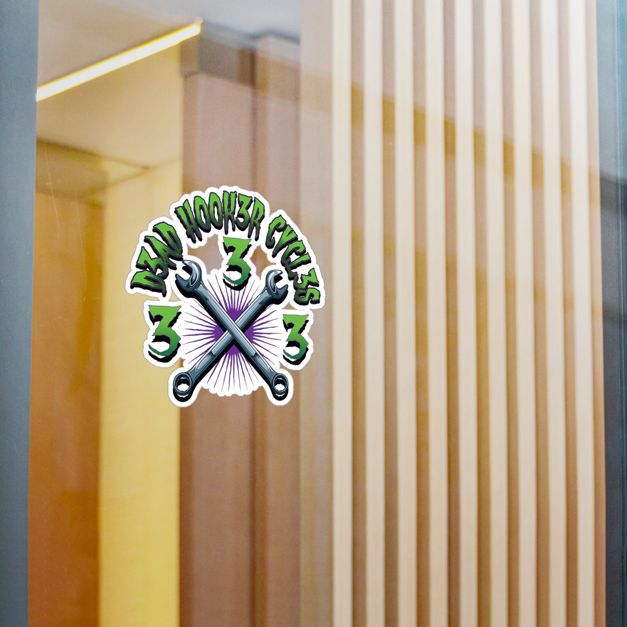 Kiss-Cut Vinyl Decals "DHC GREEN"