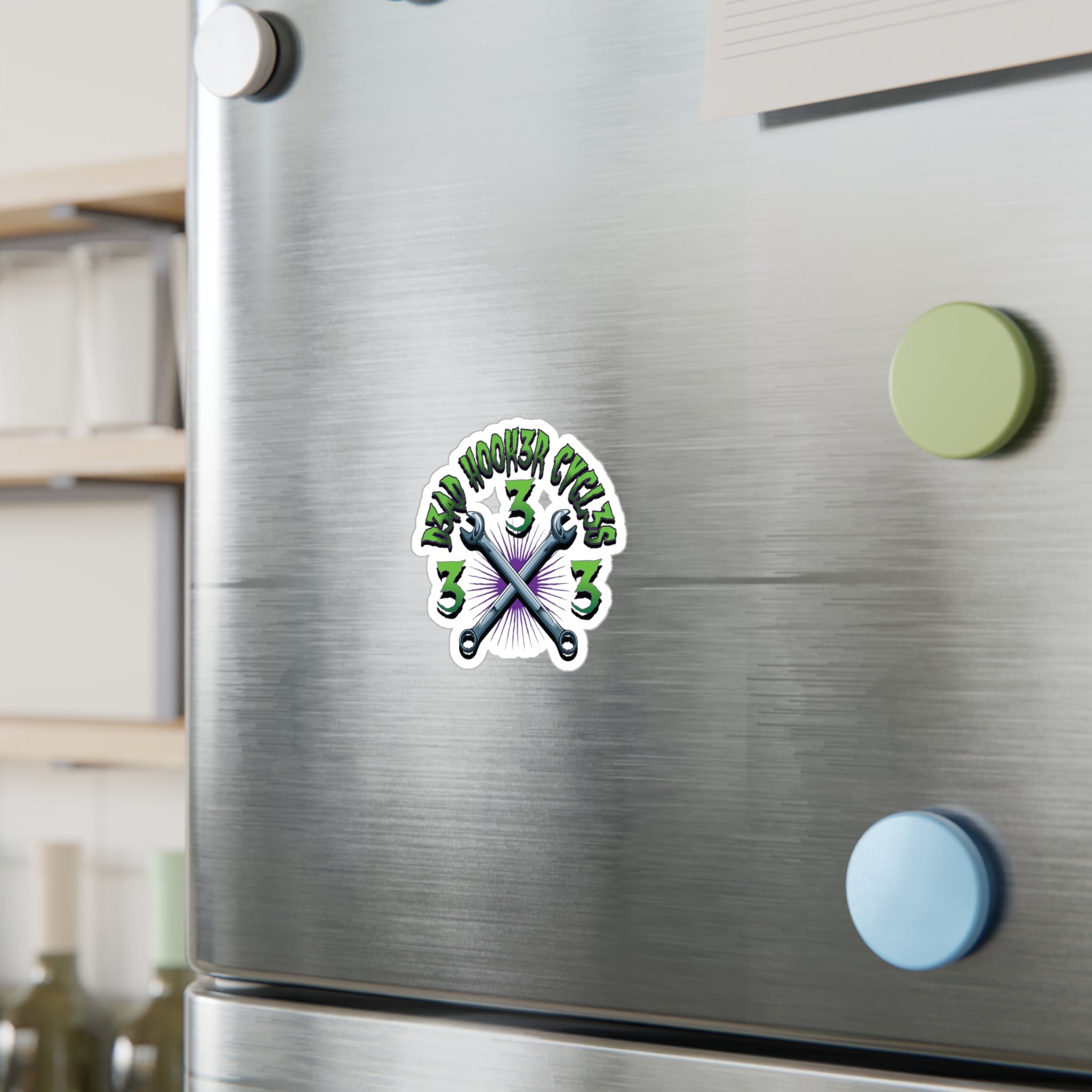 Kiss-Cut Vinyl Decals "DHC GREEN"