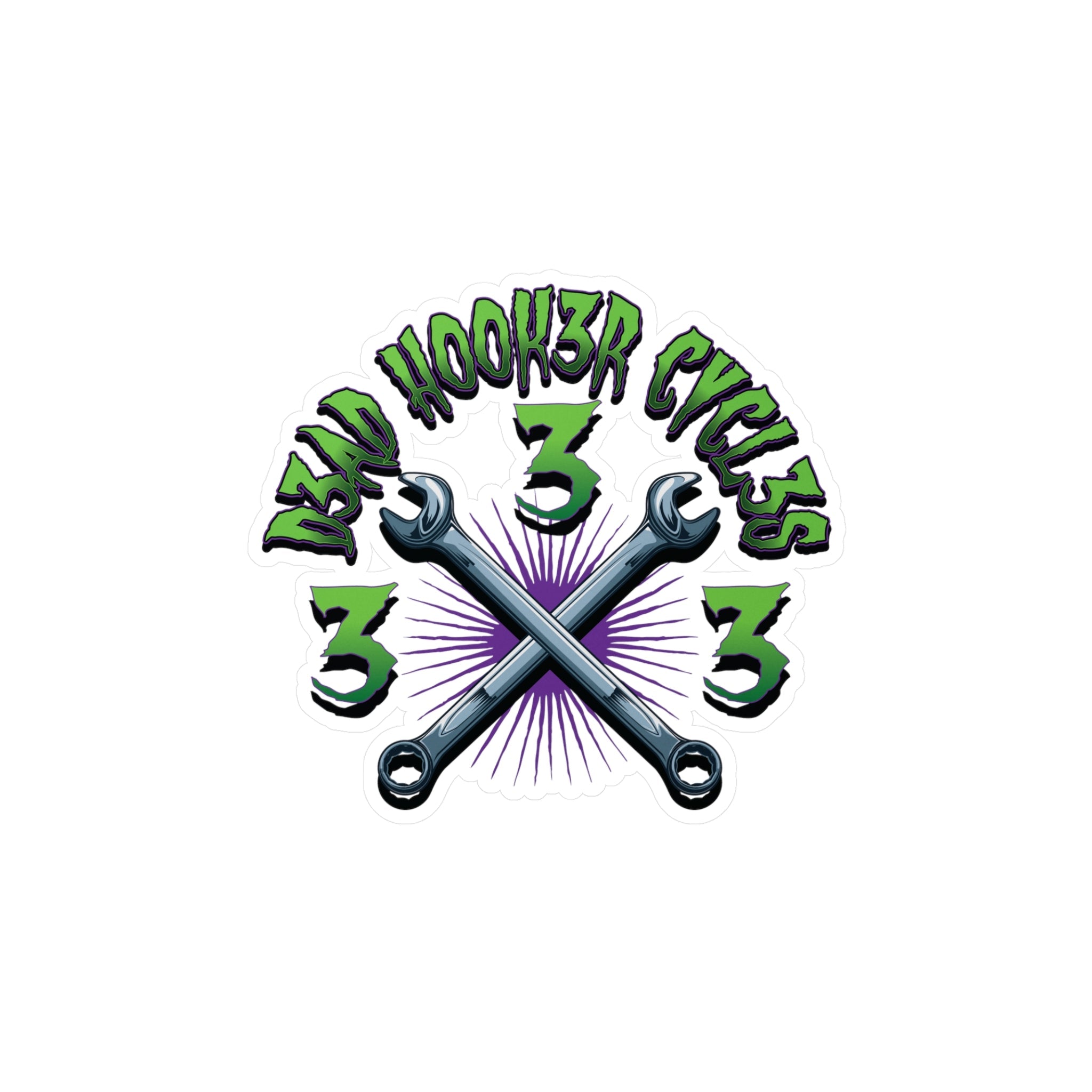 Kiss-Cut Vinyl Decals "DHC GREEN"