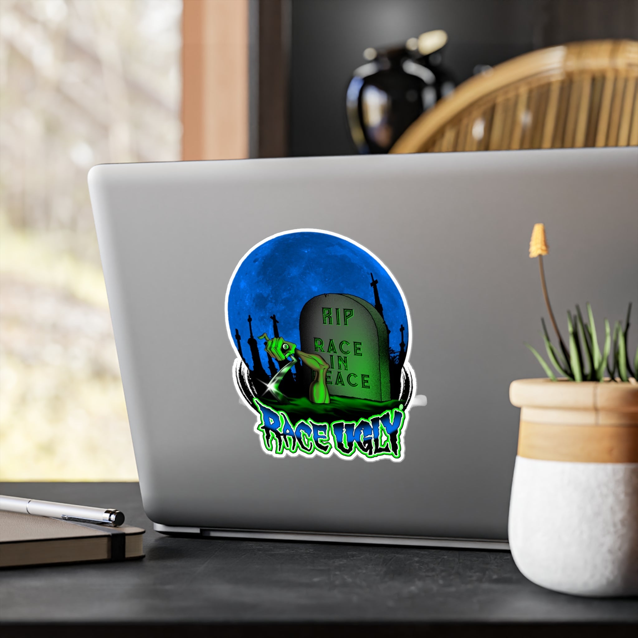 Kiss-Cut Vinyl Decals "RU TOMBSTONE"