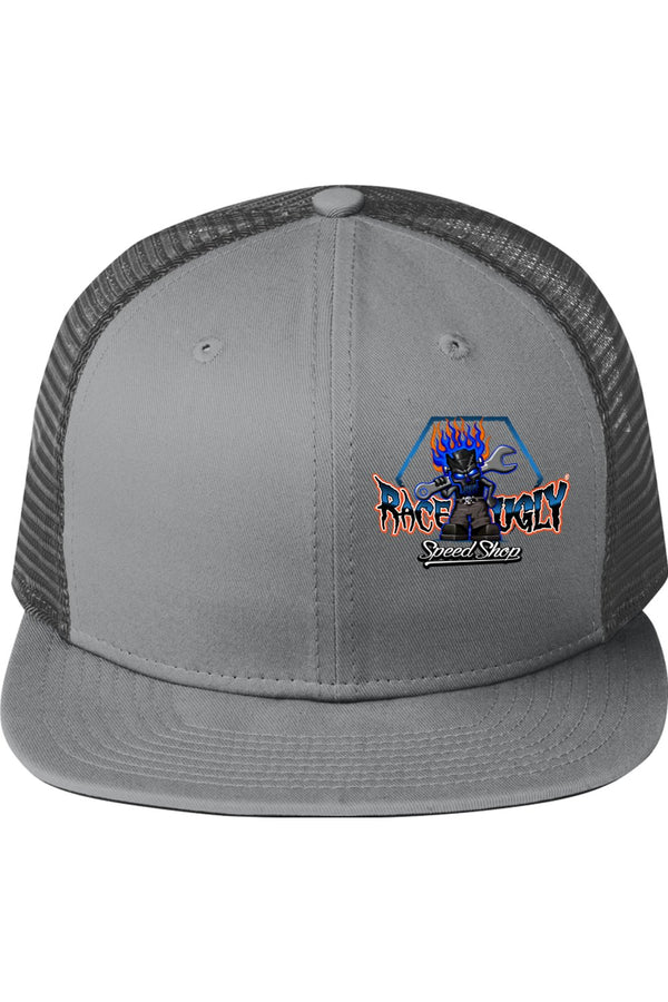 New Era Original Fit Snapback Trucker Cap "RU LOGO"