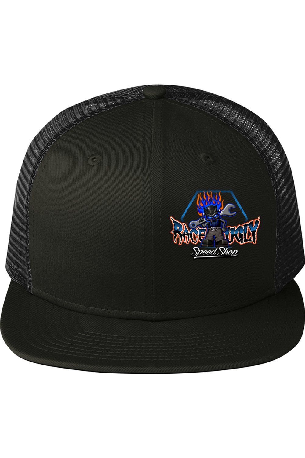 New Era Original Fit Snapback Trucker Cap "RU LOGO"