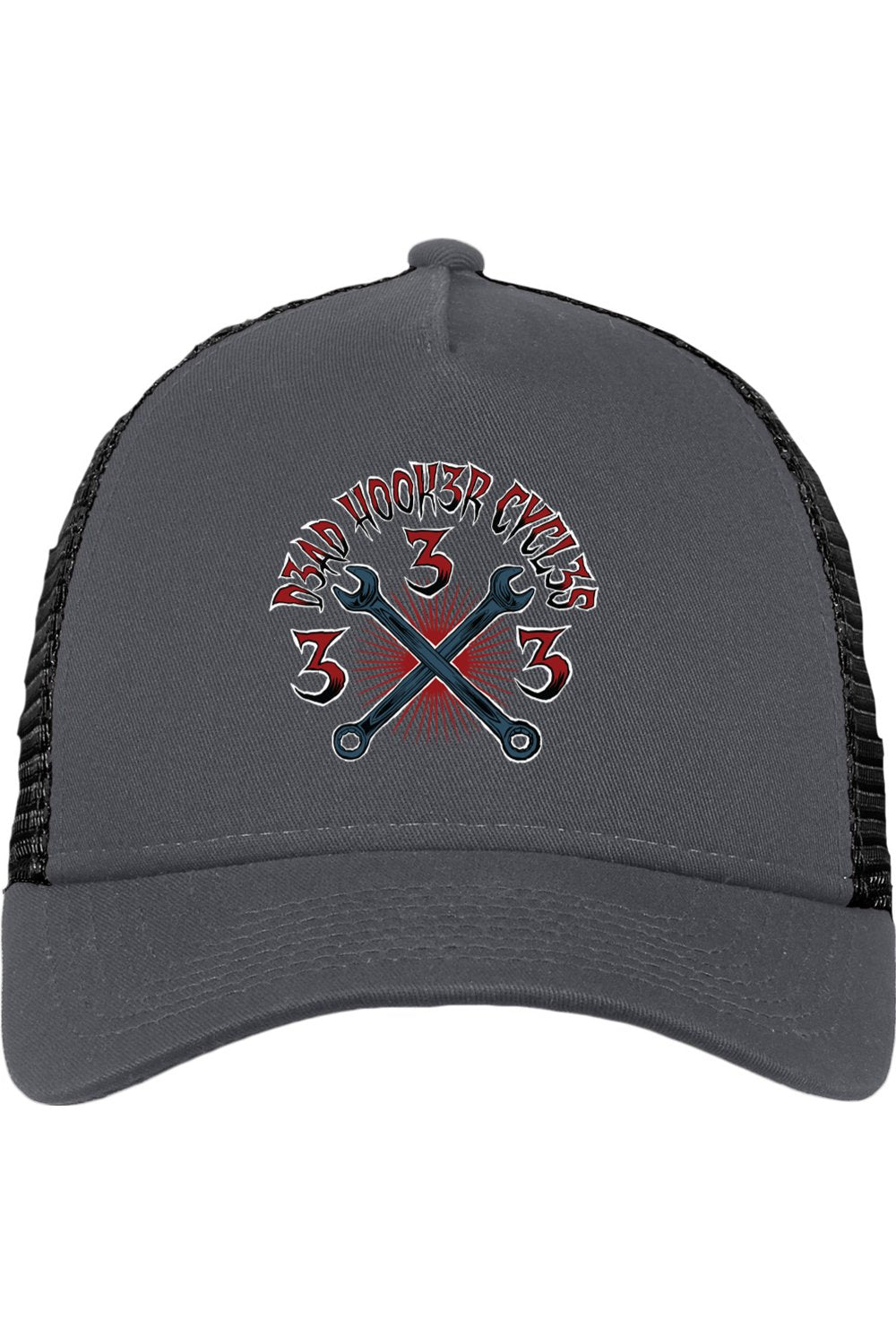 New Era Snapback Trucker Cap "DHC 333 RED"