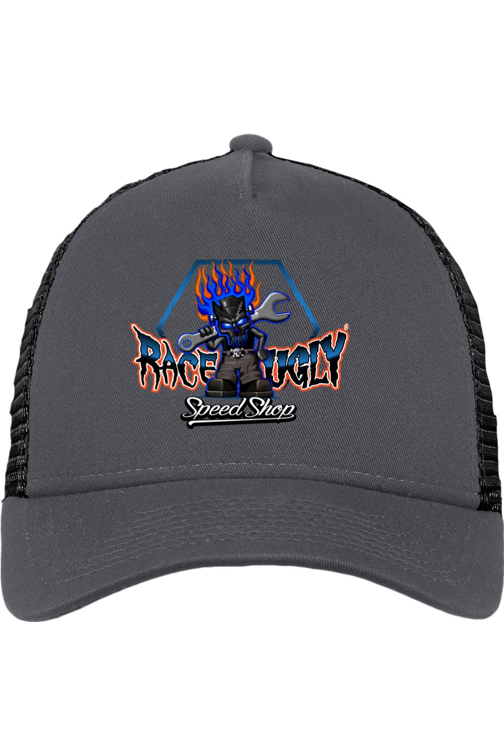 New Era Snapback Trucker Cap "RU LOGO"
