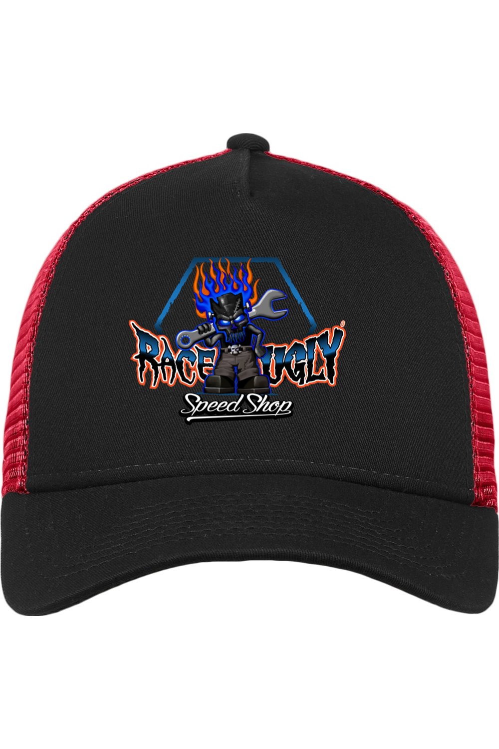 New Era Snapback Trucker Cap "RU LOGO"