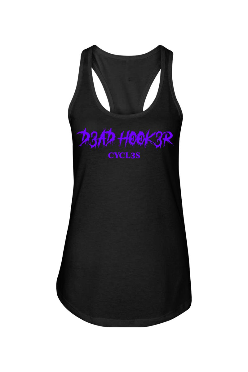 Next Level Ladies Racerback Tank "DHC PURPLE"