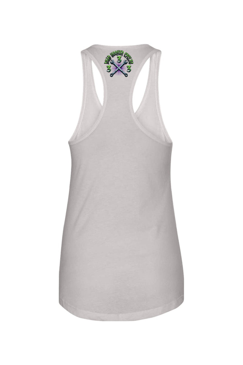 Next Level Ladies Racerback Tank "DHC PURPLE"