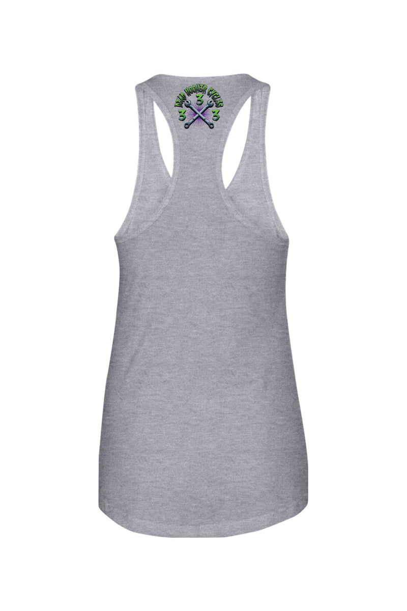 Next Level Ladies Racerback Tank "DHC PURPLE"