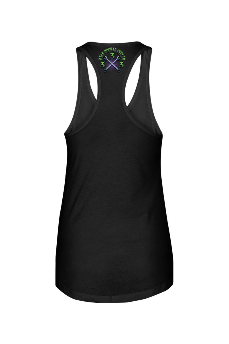 Next Level Ladies Racerback Tank "DHC PURPLE"