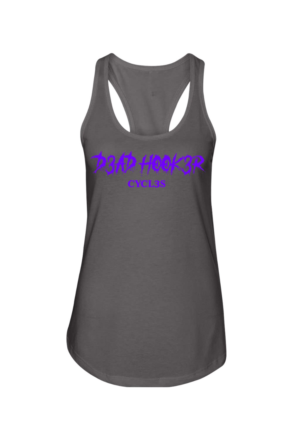 Next Level Ladies Racerback Tank "DHC PURPLE"