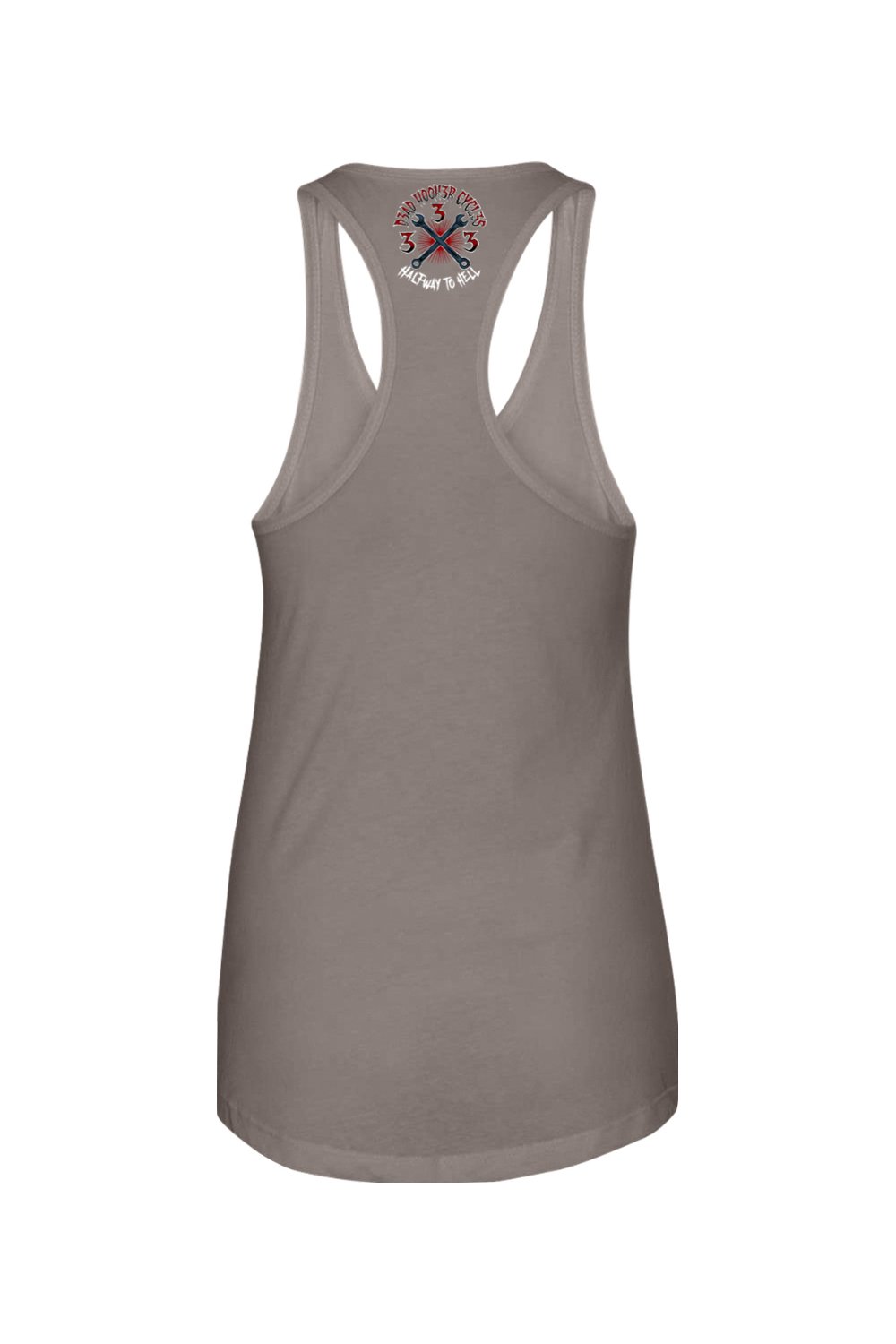Next Level Ladies Racerback Tank "DHC RED"