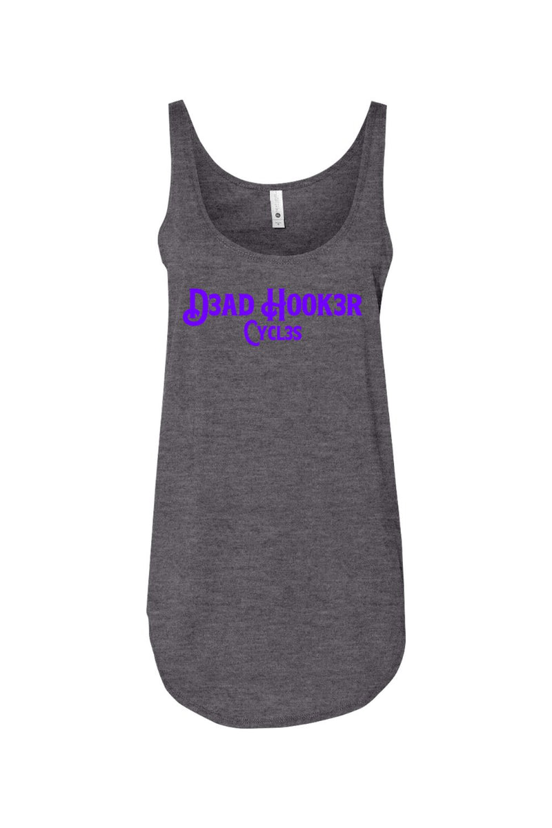 Next Level Women's Festival Tank "DHC PURPLE"