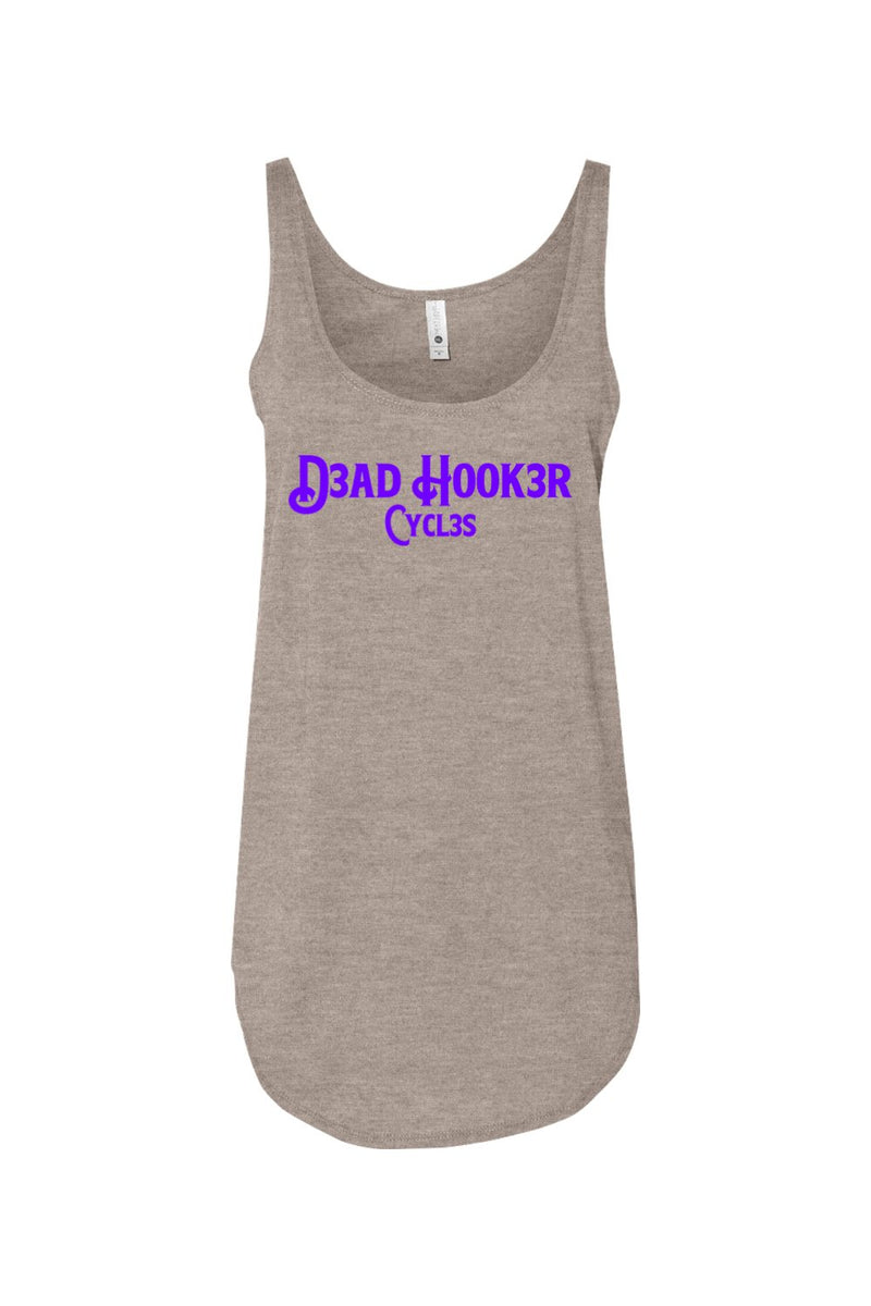 Next Level Women's Festival Tank "DHC PURPLE"