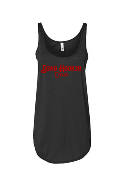 Next Level Women's Festival Tank "DHC RED"