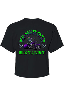 Next Level Women's Ideal Crop Top "DHC HELL'S FULL"